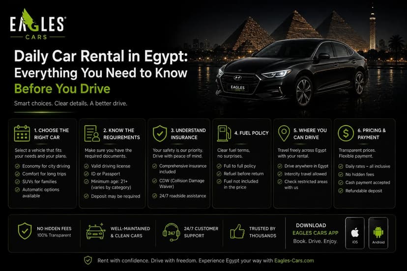 Daily Car Rental in Egypt