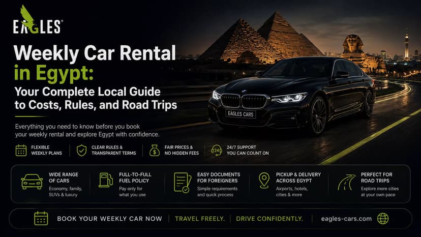 Weekly Car Rental in Egypt
