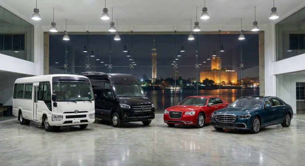 تأجير سيارات للمعارض والمؤتمرات